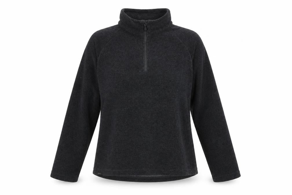 Regatta Unisex Black Fleece Pullover Sweatshirt Size 16