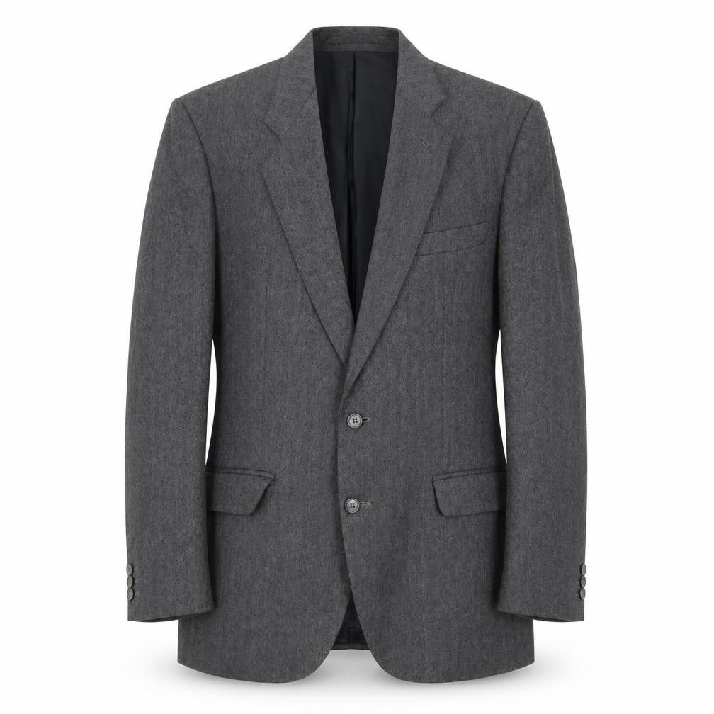 Van Heusen Men's Grey Regular Fit Blazer 40R