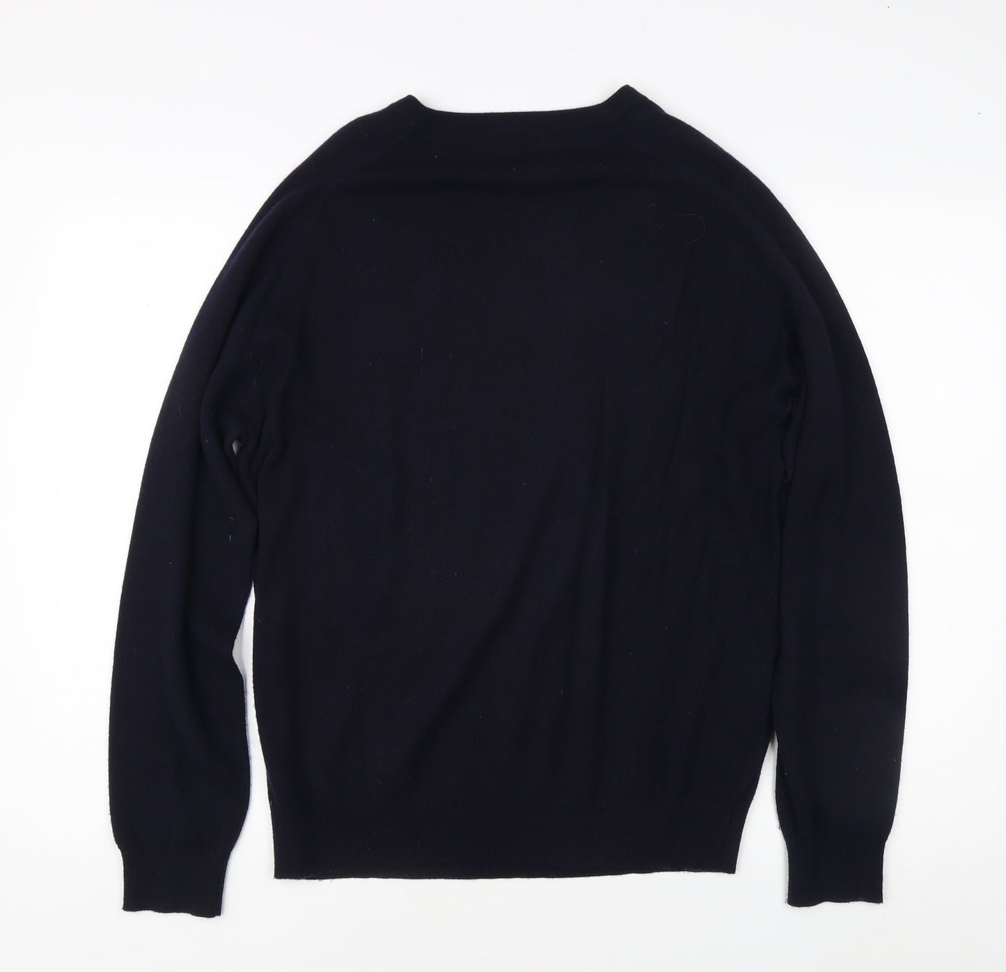 Austin Reed Men's Black V-Neck Pullover Jumper M