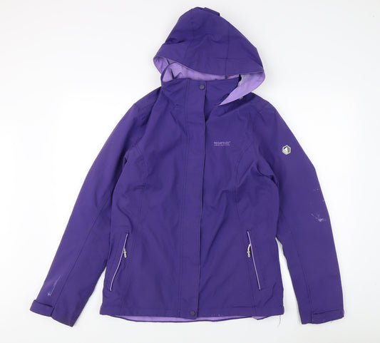 Regatta Women's Purple Rain Coat Jacket Size 10
