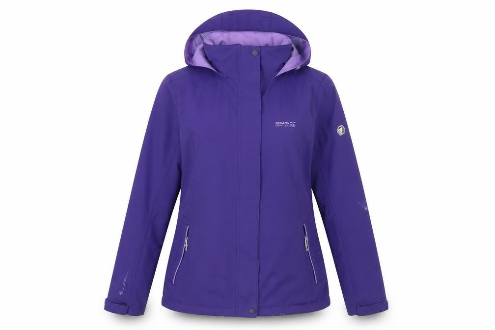 Regatta Women's Purple Rain Coat Jacket Size 10