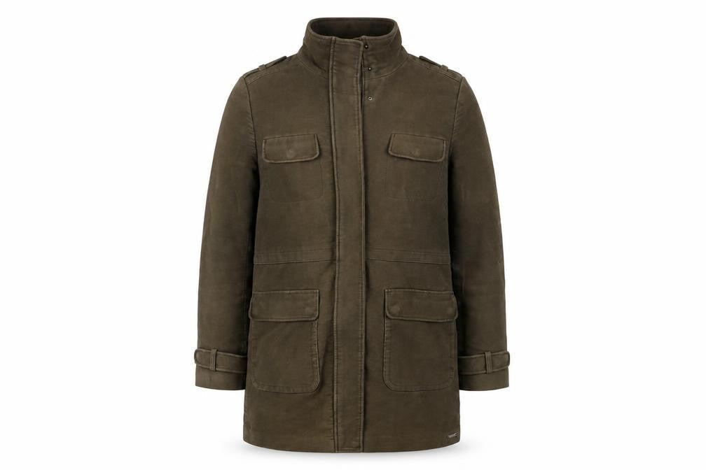 Whistles Unisex Green Military Jacket Size 10