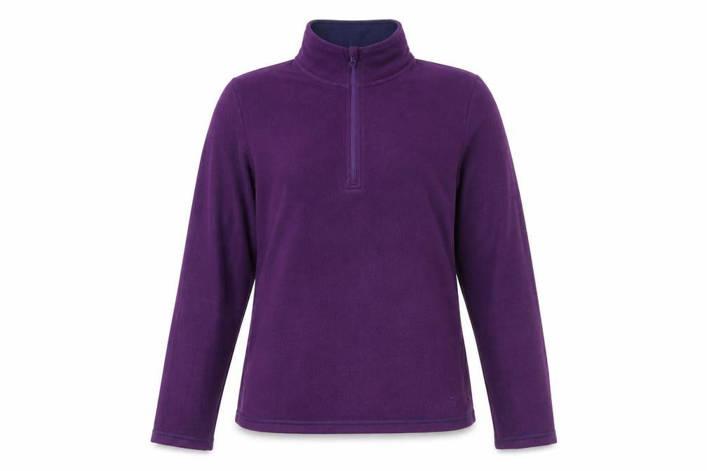 Peter Storm Women's Purple 1/2 Zip Sweatshirt Size 10