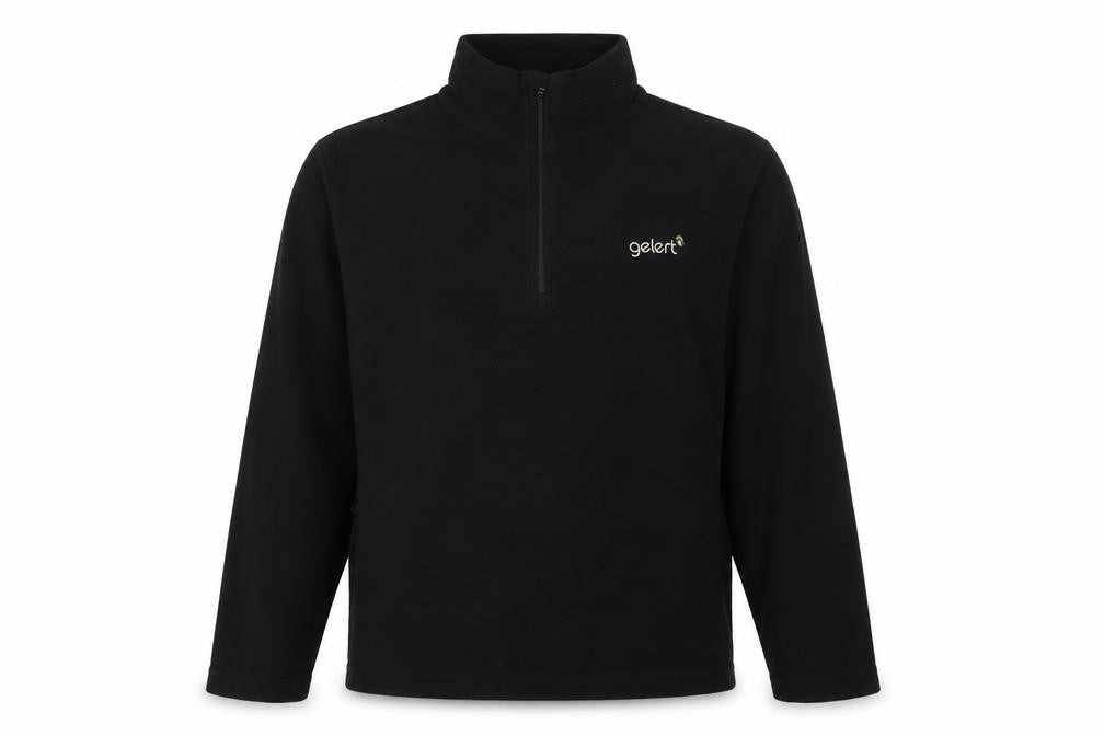 Gelert Men's Black Fleece Pullover Sweatshirt Size S