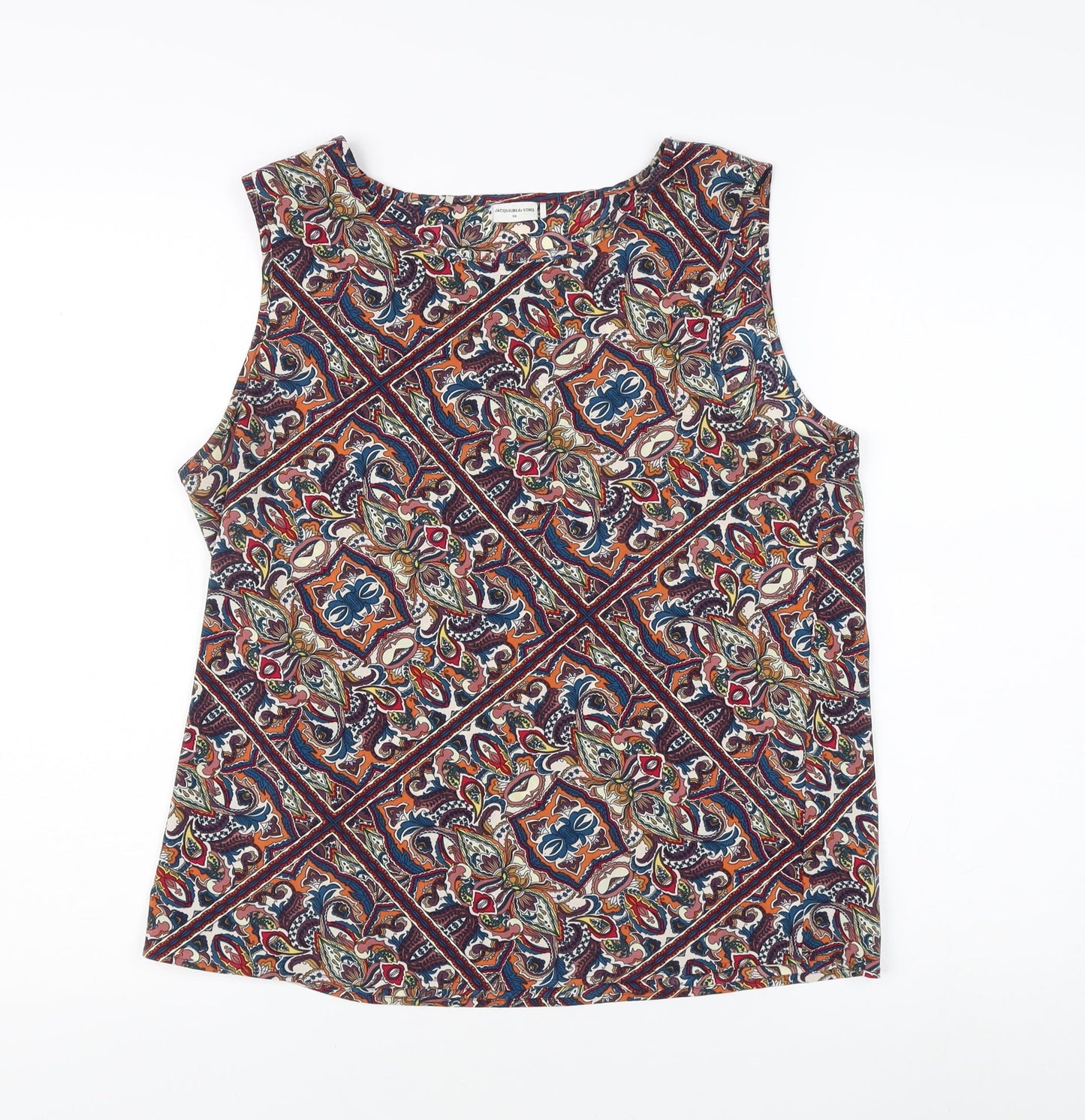 Jacqueline de Yong Women's Multicoloured Blouse Size 8