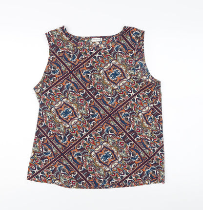 Additional front view of Jacqueline de Yong Women's Multicoloured Blouse, size 8