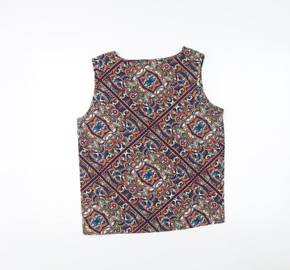 Back view of Jacqueline de Yong Women's Multicoloured Blouse, size 8