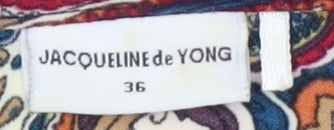 Close-up detail of Jacqueline de Yong Women's Multicoloured Blouse, size 8