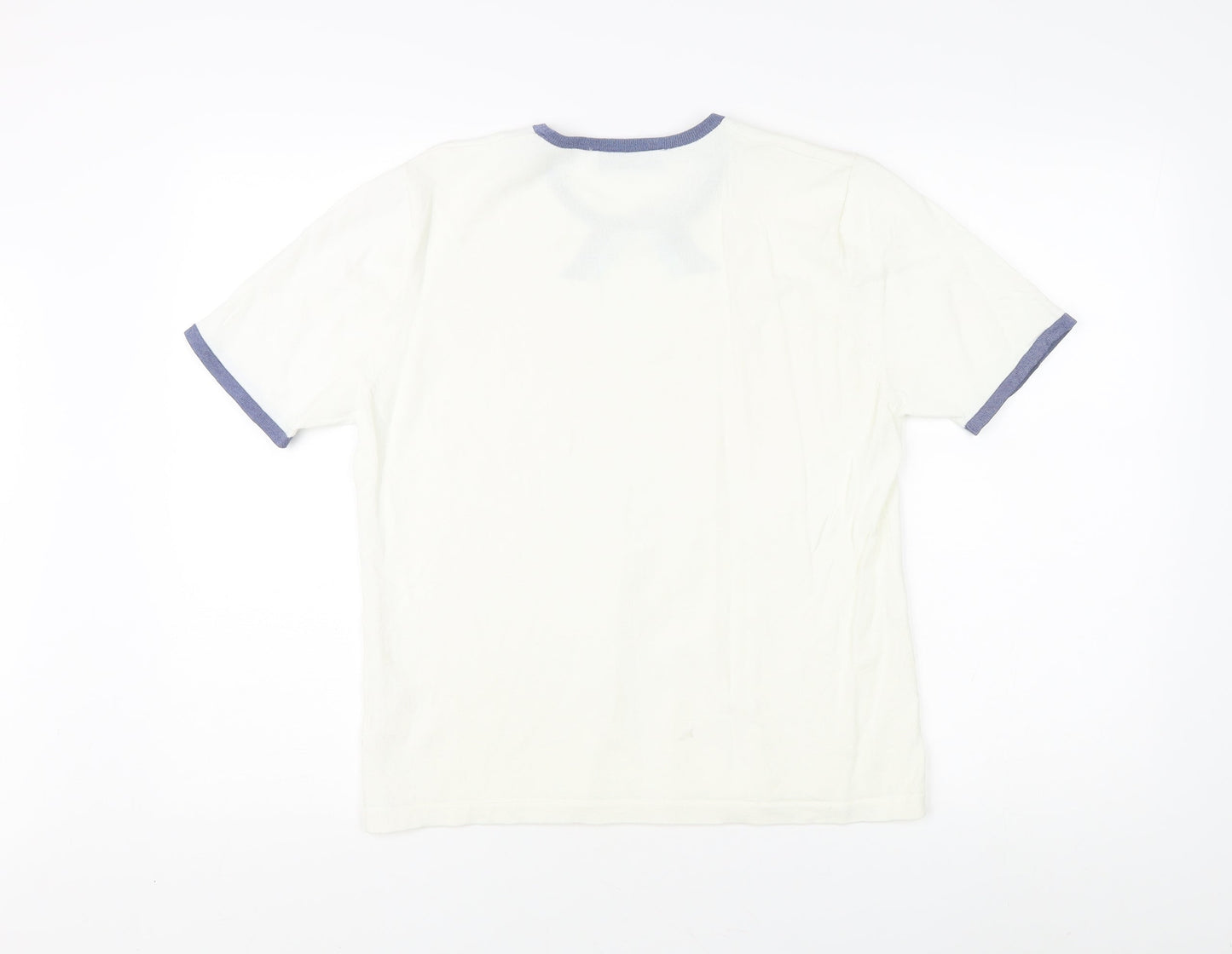 Jacques Vert Women's Ivory Ringer T-Shirt, M, Casual