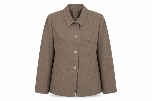 Eastex Women's Brown Blazer Size 12 Long Sleeve