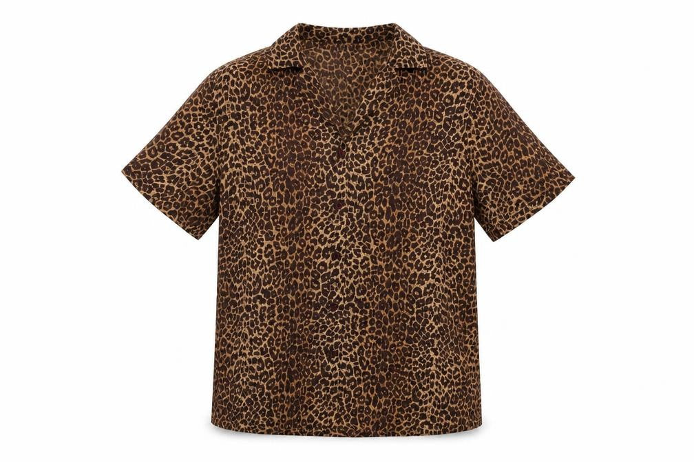 Alexon Women's Brown Leopard Print Button-Up, Size 10