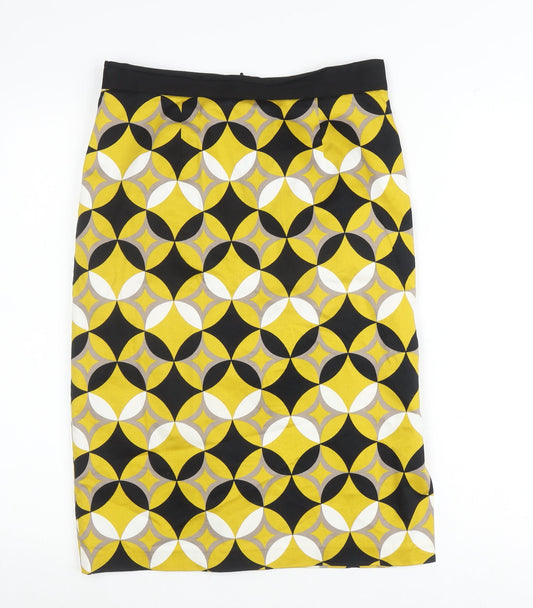 Jasper Conran Women's Geometric Pencil Skirt Size 10