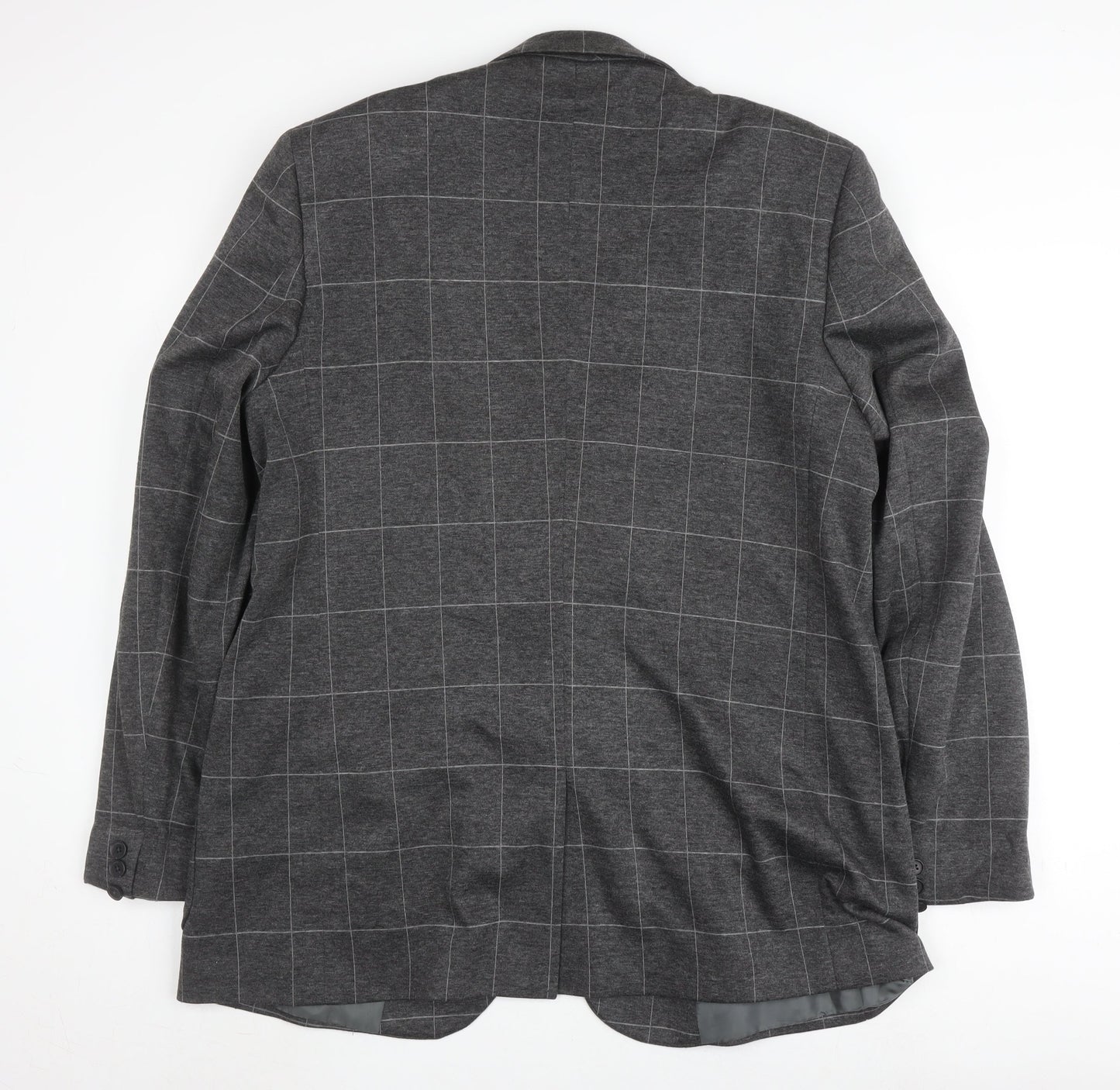 Burton Menswear Grey Check Blazer 46XL Men's Jacket