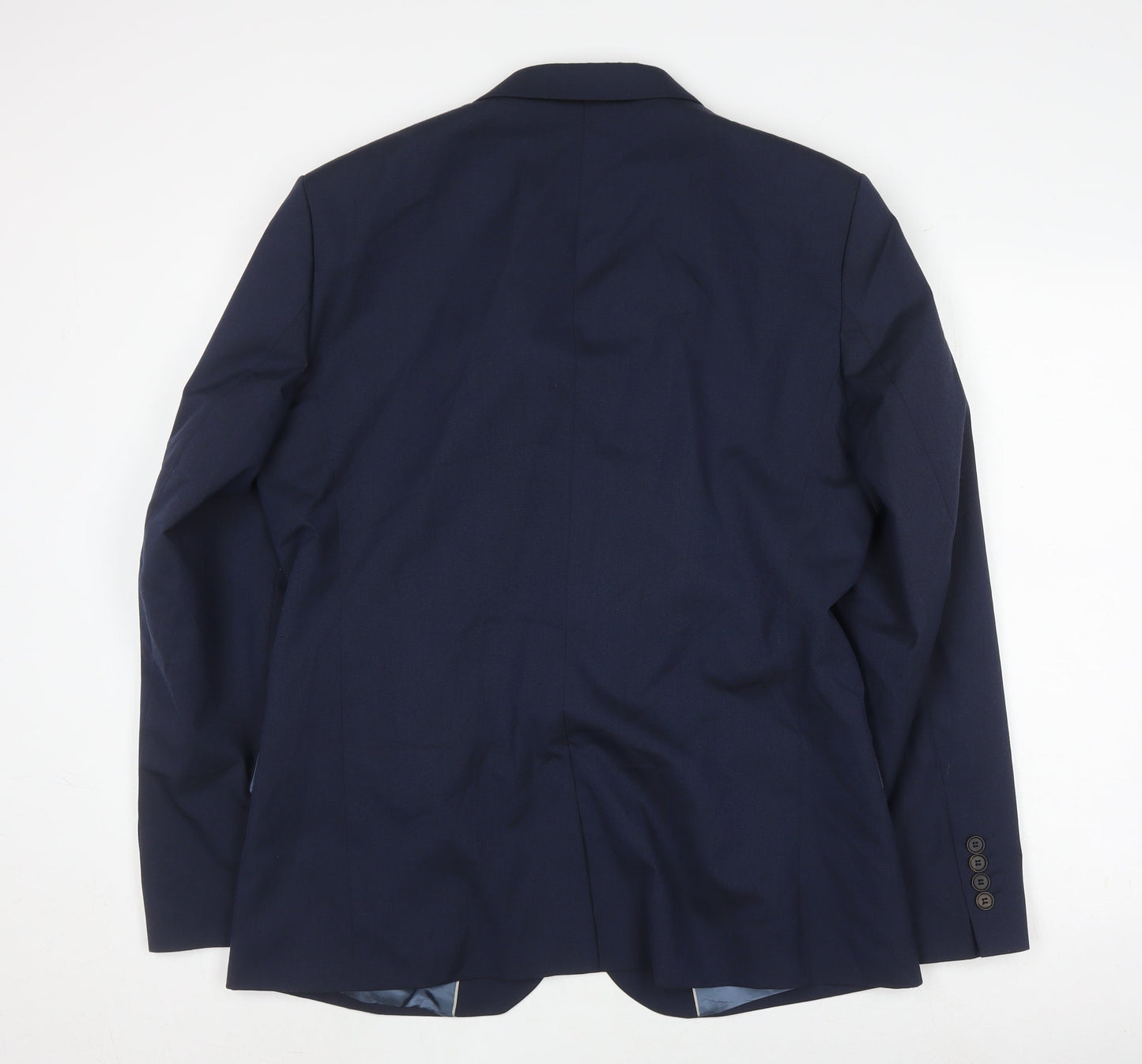 River Island Men's Blue Blazer 42 Regular
