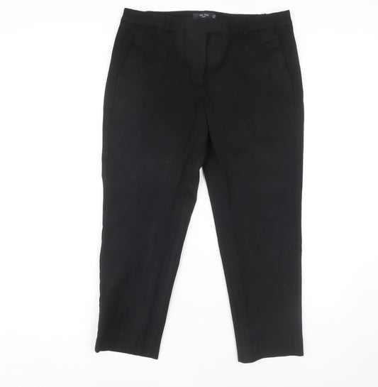 Marks and Spencer Women's Black Trousers Size 14