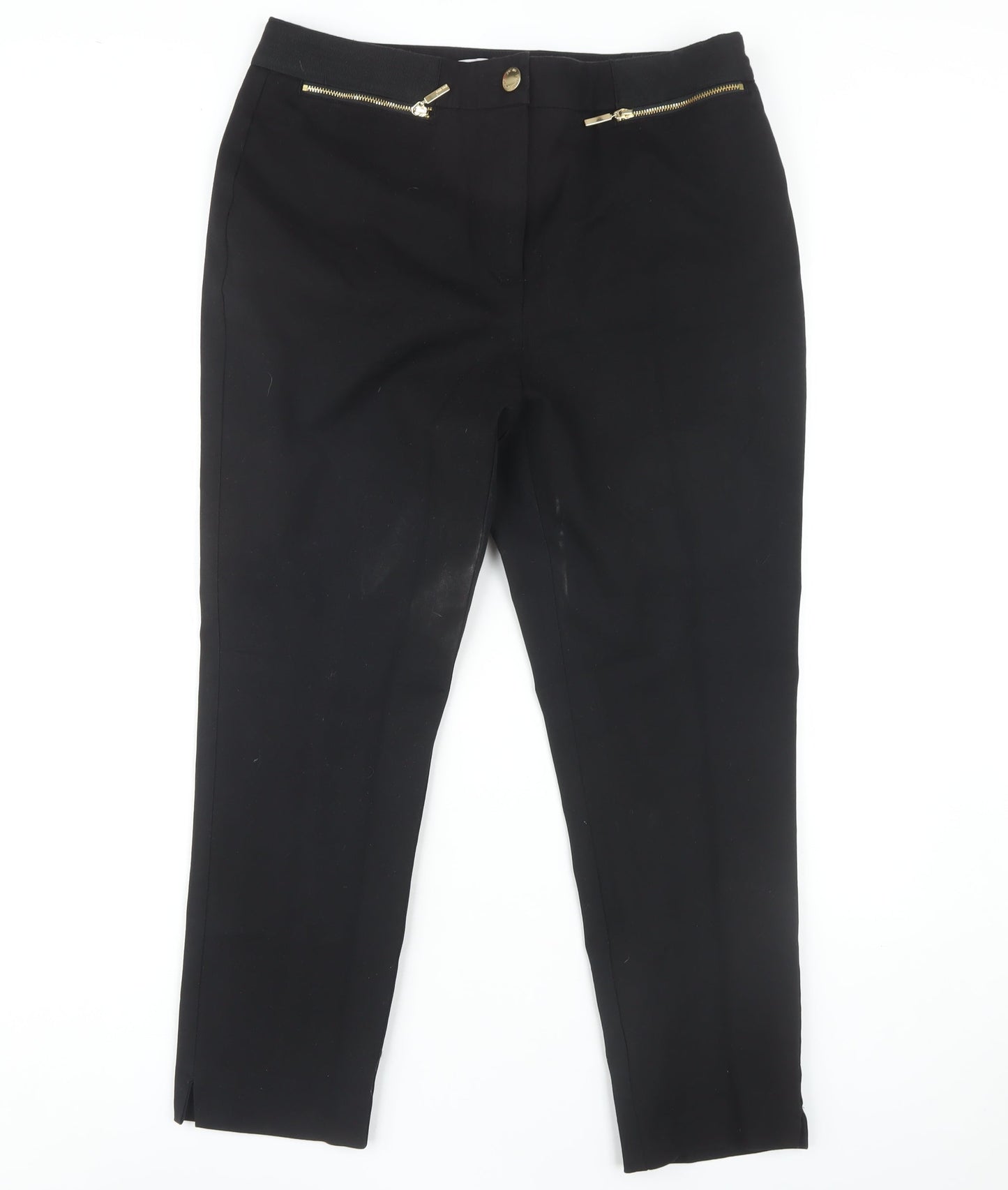 Marks and Spencer Women's Black Trousers Size 14