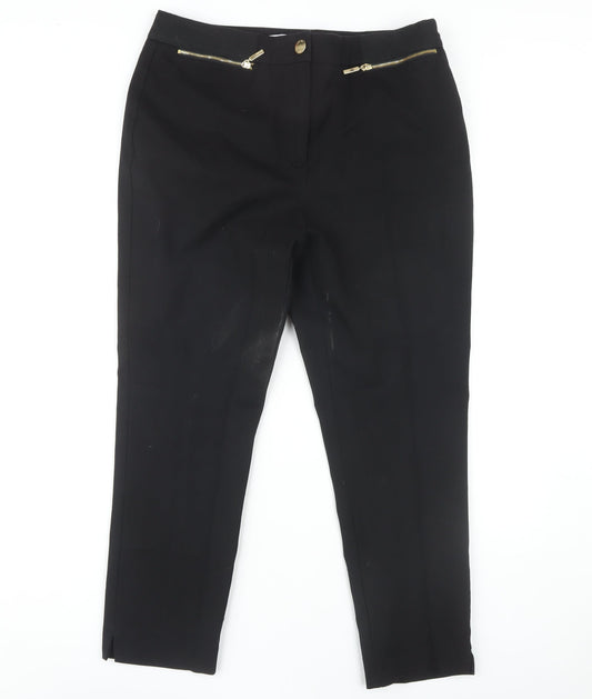 Marks and Spencer Women's Black Trousers Size 14