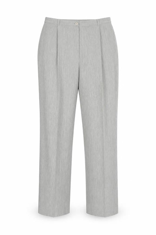 Debenhams Women's Grey Dress Pants, Size 12, Classic Fit