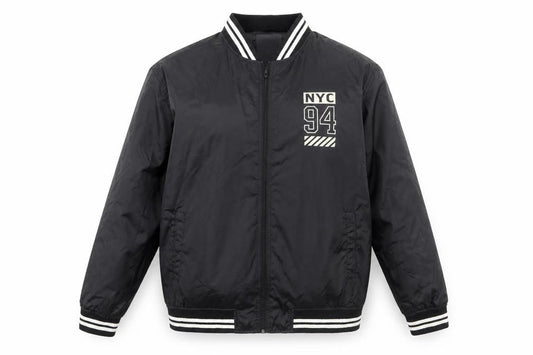 Label-J Men's Black 2XL Bomber Jacket