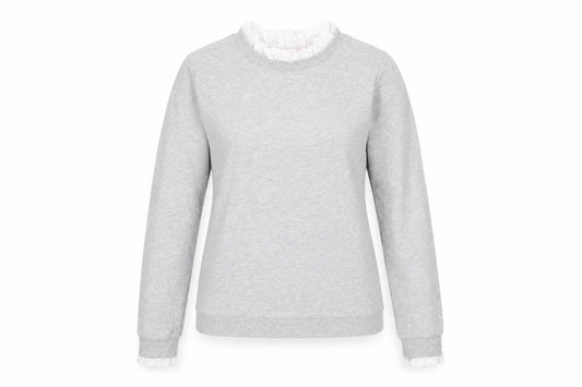 Boden Women’s Grey Cotton Sweatshirt Size S
