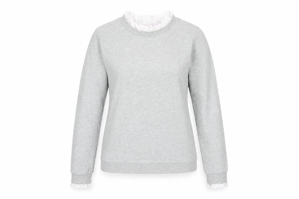 Boden Women’s Grey Cotton Sweatshirt Size S