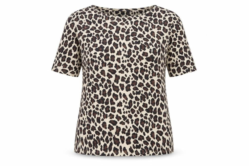 Marks & Spencer Women's Animal Print T-Shirt, Size 14