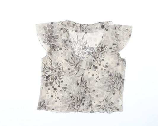 Marks and Spencer Women's Multicoloured Floral Blouse Size 18
