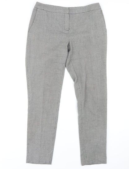 Next Women’s Grey Skinny Trousers UK 8, Polyester Blend