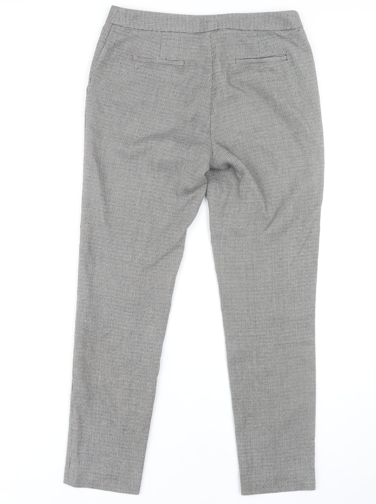 Next Women’s Grey Skinny Trousers UK 8, Polyester Blend