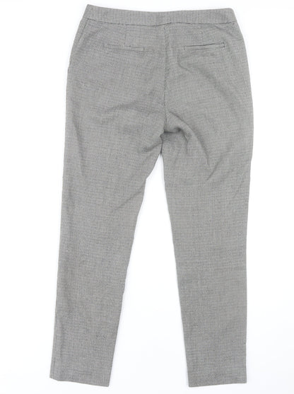 Next Women’s Grey Skinny Trousers UK 8, Polyester Blend