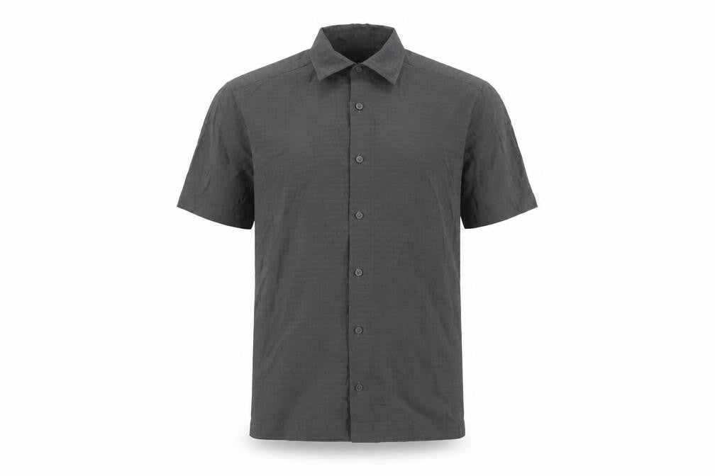 Marks & Spencer Men's Brown Short Sleeve Shirt, Size S