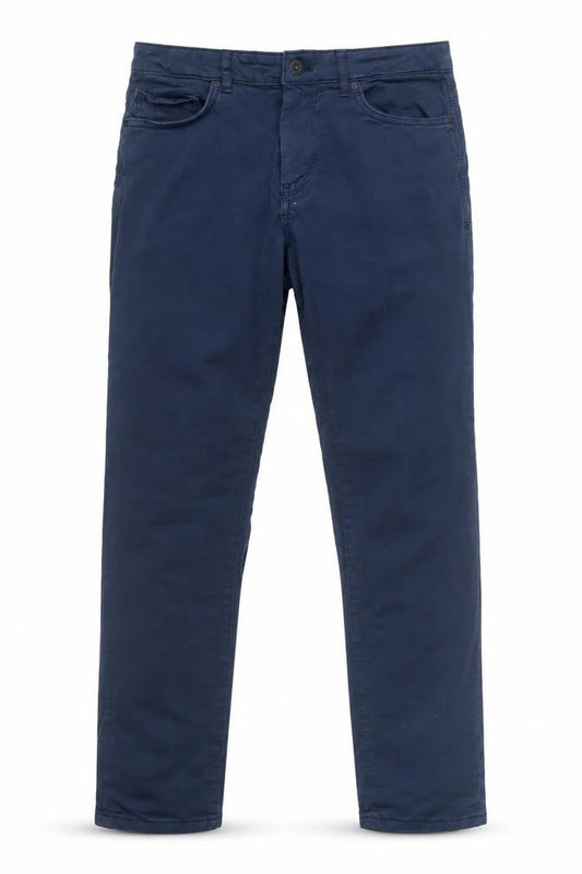 Zara Men's Blue Skinny Trousers - Size 30