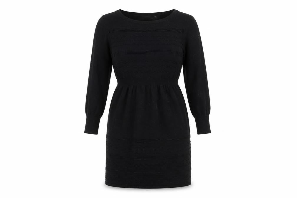 Mint Velvet Women's Black Knit Dress Size 12