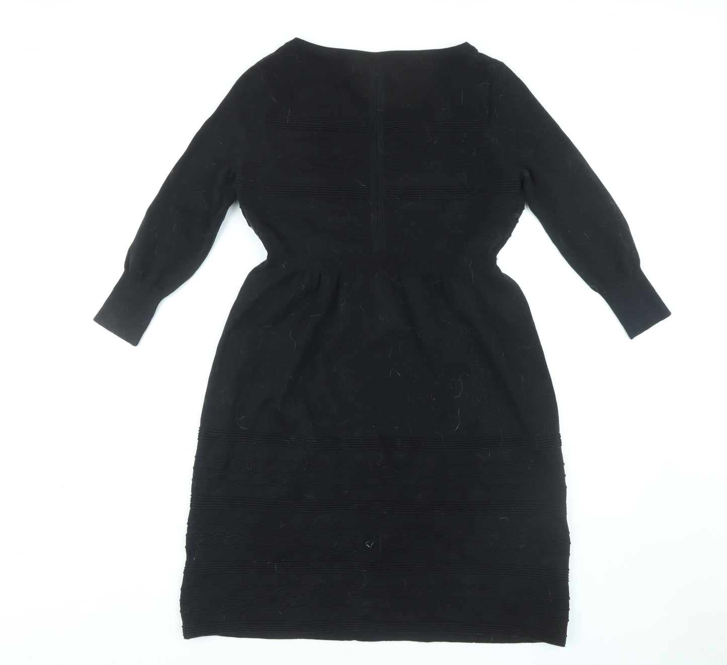 Mint Velvet Women's Black Knit Dress Size 12