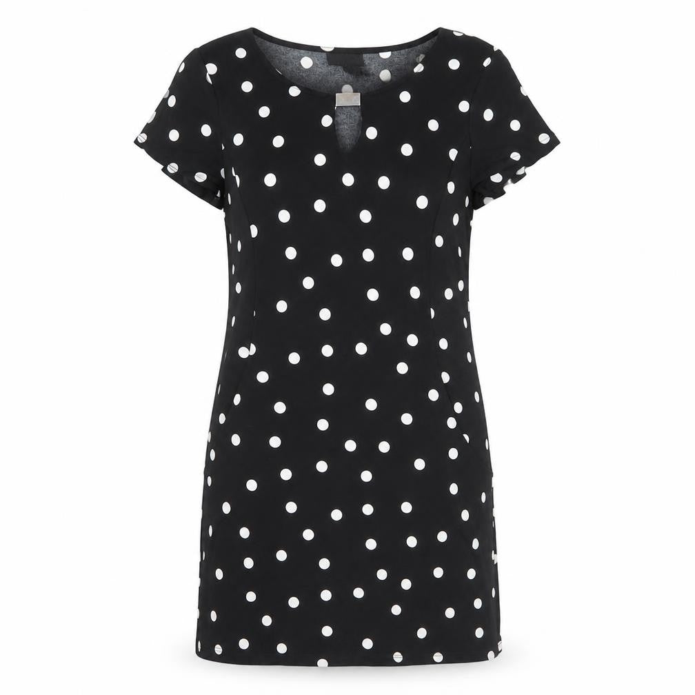 Wallis Black Polka Dot Shift Dress Women S