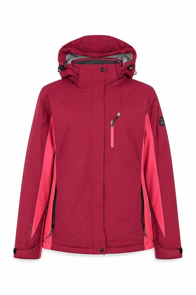 Killtec Women's Pink Mid-Length Puffer Jacket - Size 12