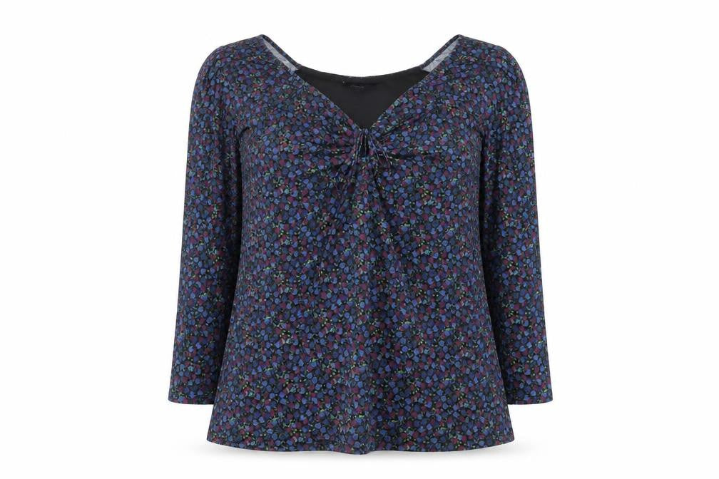 Simply Be Women's Multicoloured Off the Shoulder Top
