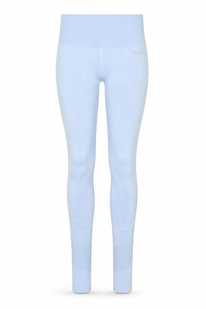 USAPRO Women's Blue Leggings, XS, Slim Fit