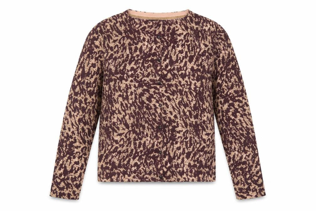 Next Women's Multicoloured Animal Print Cardigan Size 8