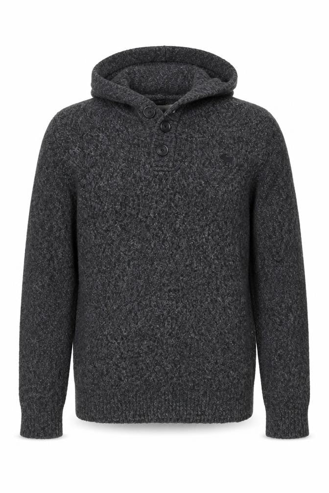Abercrombie & Fitch Grey Hoodie Men's Jumper, Size L