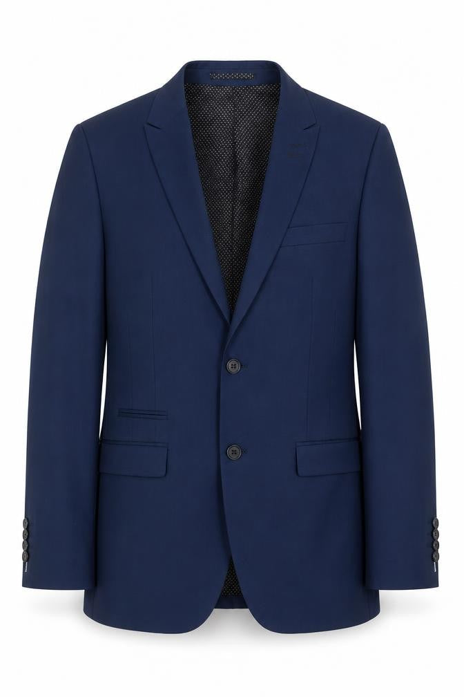 Skopes Men's Blue Suit Jacket, Size 34R Formal Notch Lapel