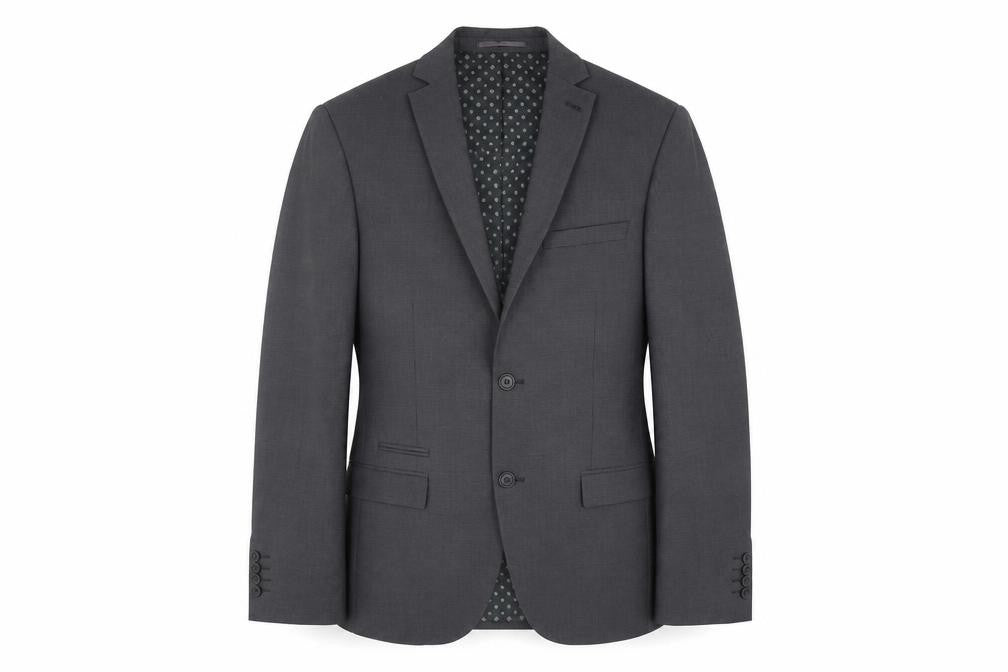 Next Men's Grey Suit Jacket, Size 38 Regular Fit
