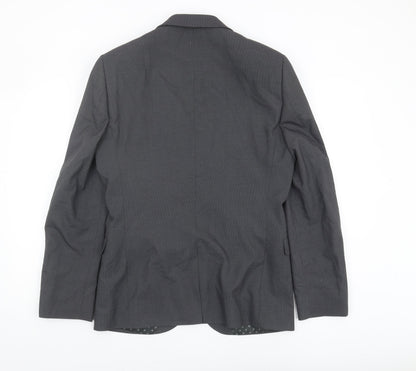 Next Men's Grey Suit Jacket, Size 38 Regular Fit