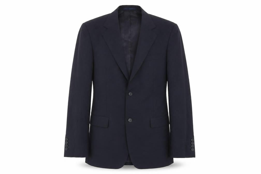 Thomas Nash Men's Blue Blazer, Regular Fit, 40R, Formal