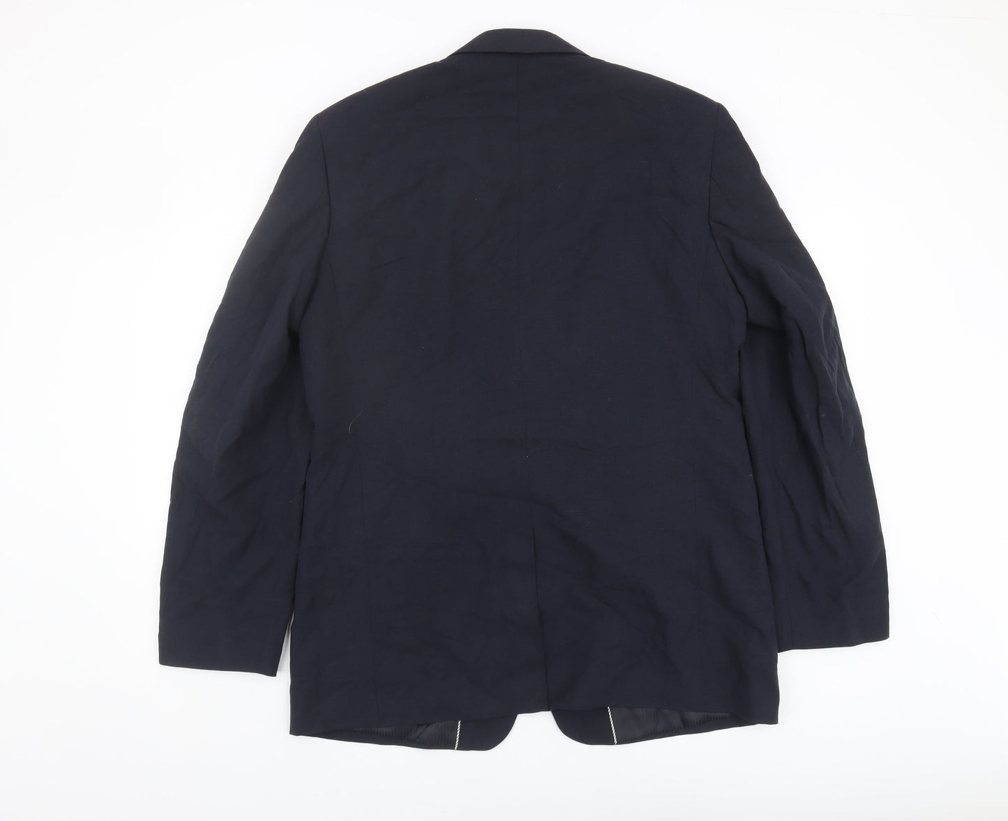 Thomas Nash Men's Blue Blazer, Regular Fit, 40R, Formal