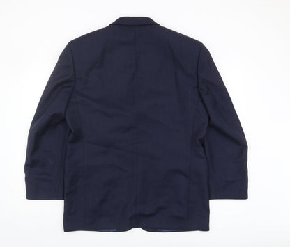 Austin Reed Men's Blue Wool Suit Jacket 40S