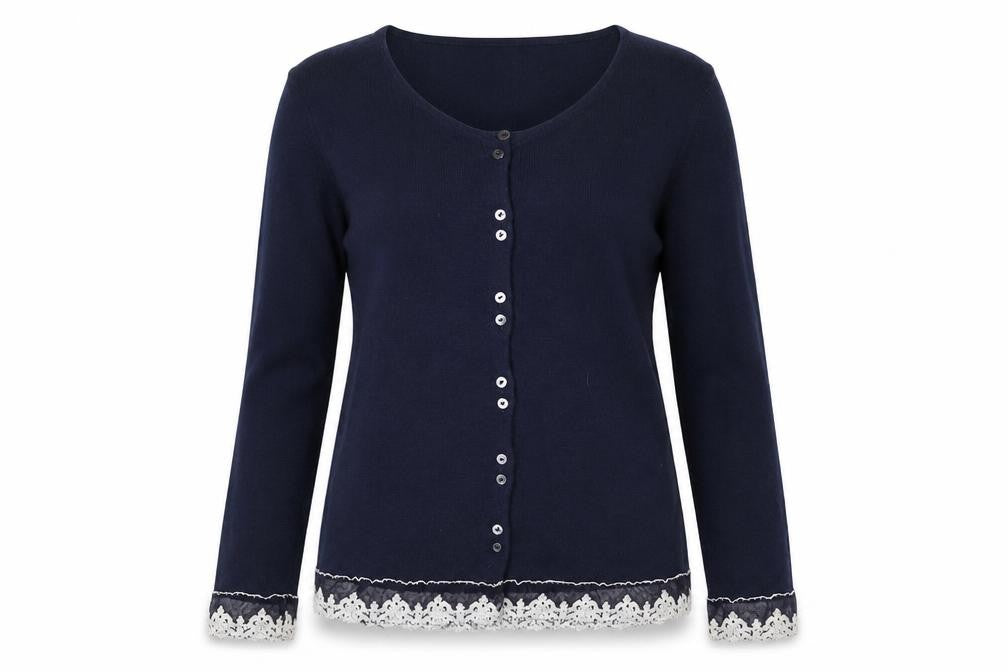 Saskia Women's Blue Cardigan, Size S