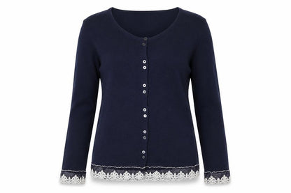 Saskia Women's Blue Cardigan, Size S