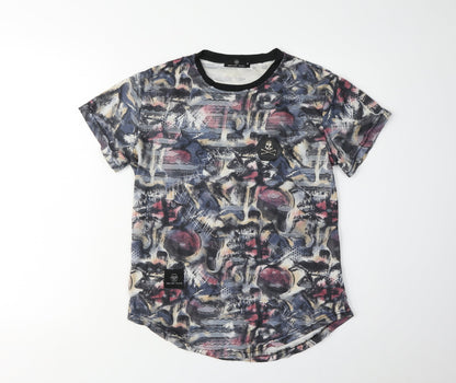 Philipp Womens Plein Multicoloured T-Shirt, Size M