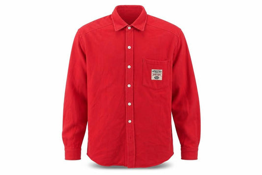 Gap Men's Red S Long Sleeve Button-Up Shirt